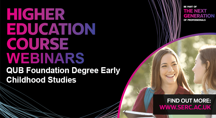 You can stay local and reach higher with SERC. The college offers a wide range of HE courses including Degrees, Foundation Degrees, HNCs, HNCs and Higher-Level Apprenticeships. 